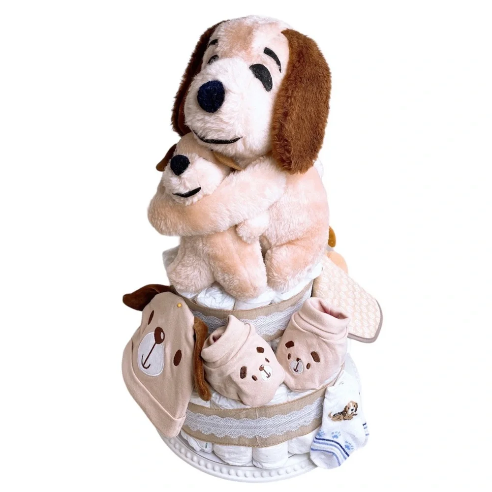 Doggy Boy Diaper Cake